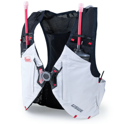 Colete de Hidratação USWE VST Trail Running 8 L Branco