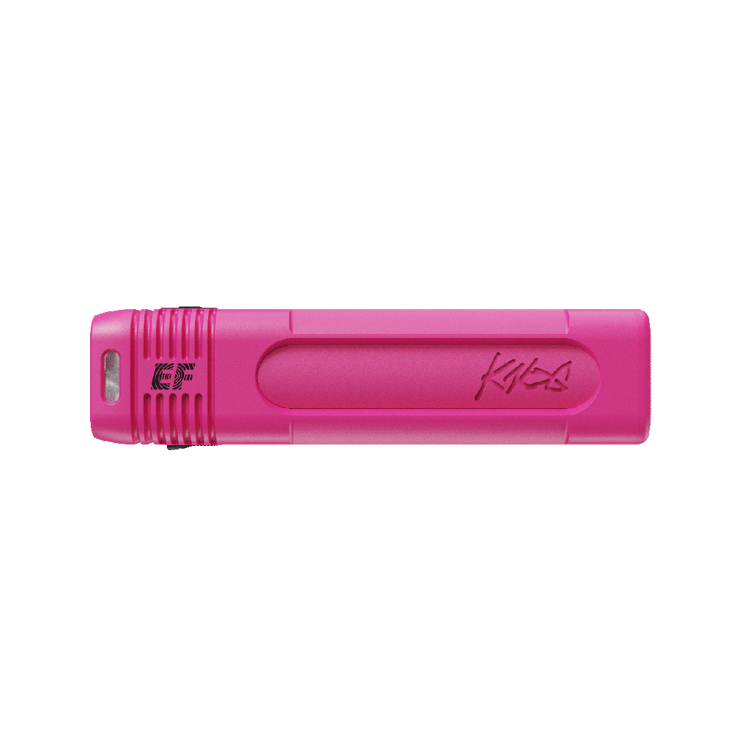 Luz frontal KNOG BLINDER PRO 900 cor-de-rosa - Edição limitada E.F. Pro Cycling