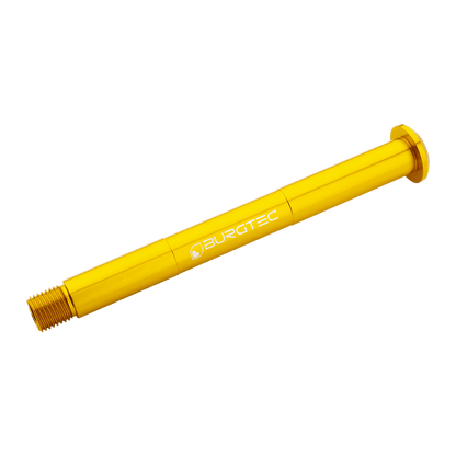 Eixo de Roda Dianteira BURGTEC para Garfo FOX 15x110 mm Boost Dianteiro 2021 Dourado