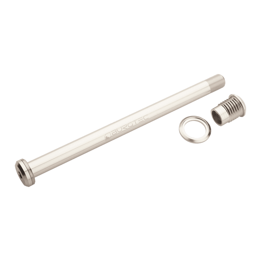 BURGTEC 173.7mm Eixo da Roda Traseira para Quadros Santa Cruz Prata