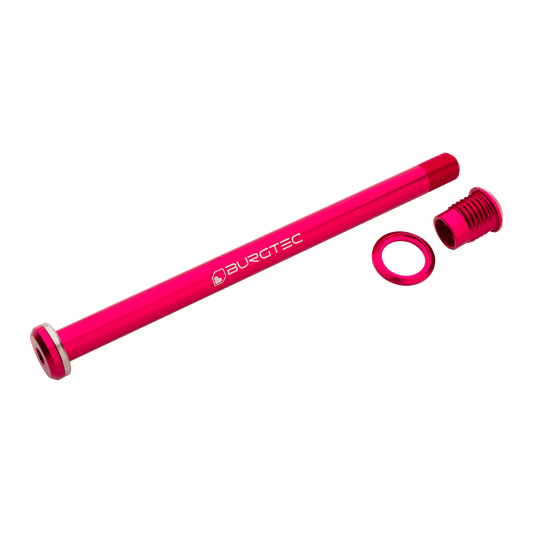 BURGTEC 173.7mm Eixo da Roda Traseira para Armações Rosa Santa Cruz