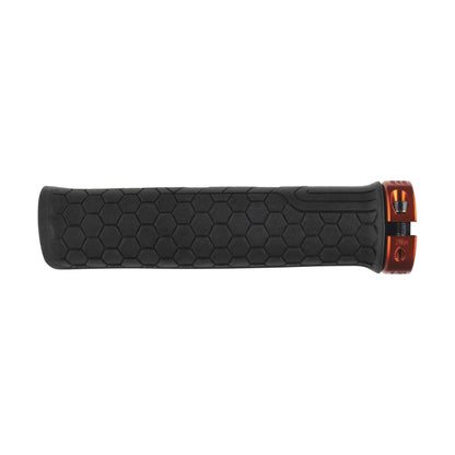 Grips RACE FACE GETTA Lock-On 135mm Preto/Laranja