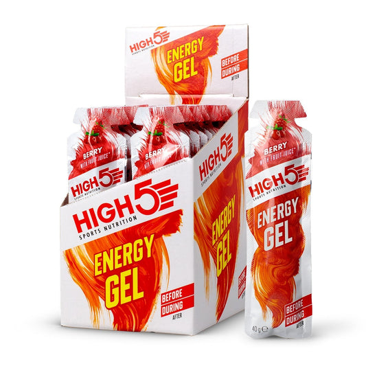 HIGH5 ENERGY GEL (40g) Bagas vermelhas