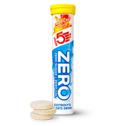 Pastilhas de Hidratação Eletrólitos HIGH5 ZERO (x20) Tropical