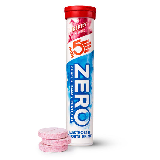 Boisson Anticrampe HIGH5 ZERO Tubo de 20 pastilhas de frutos vermelhos