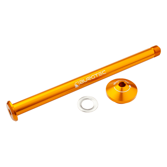 BURGTEC 171mm Eixo da Roda Traseira para Quadro Yeti Laranja