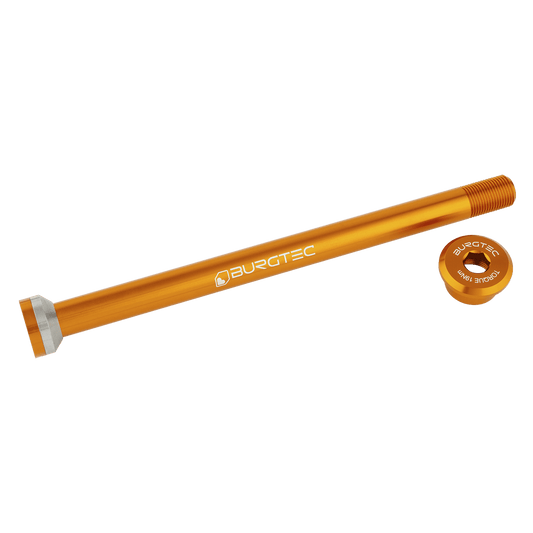 BURGTEC 171mm Eixo da roda traseira para quadros Transition Orange