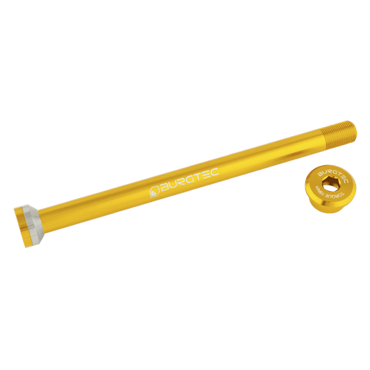 Eixo de roda traseira BURGTEC 171mm para quadros Transition Gold