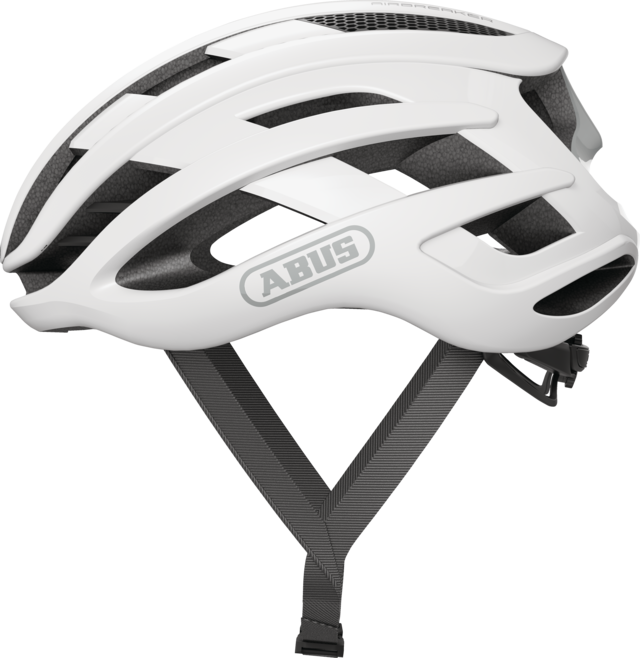 Capacete de estrada ABUS AIRBREAKER POLAR Branco