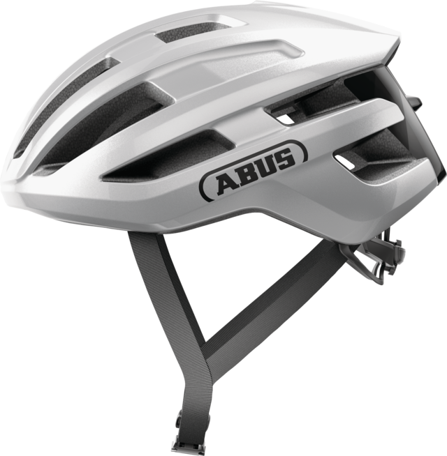 Capacete de estrada ABUS POWERDOME Prata