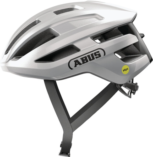 Capacete de estrada ABUS POWERDOME MIPS Prata