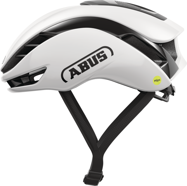 Capacete de estrada ABUS GAMECHANGER 2.0 MIPS Branco brilhante