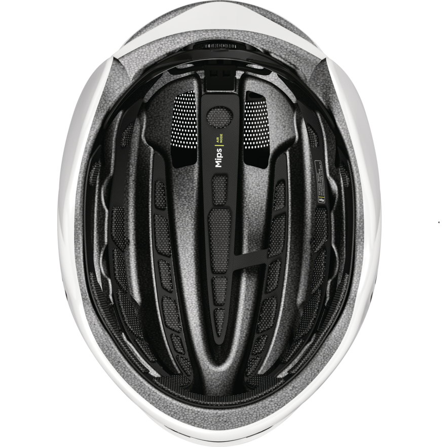 Capacete de estrada ABUS GAMECHANGER 2.0 MIPS Branco brilhante