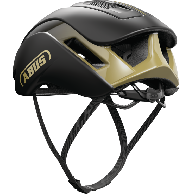 Capacete de estrada ABUS GAMECHANGER 2.0 Preto/Dourado