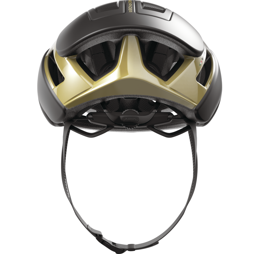 Capacete de estrada ABUS GAMECHANGER 2.0 Preto/Dourado