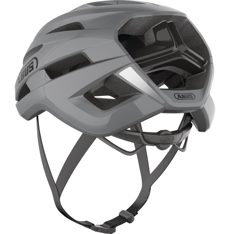 Capacete de estrada ABUS STORMCHASER ACE RACE Cinzento