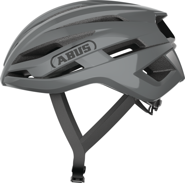 Capacete de estrada ABUS STORMCHASER ACE RACE Cinzento