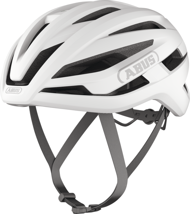 Capacete de estrada ABUS STORMCHASER ACE Polar Branco
