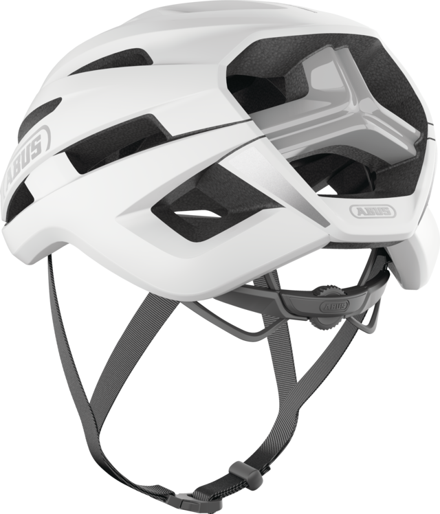 Capacete de estrada ABUS STORMCHASER ACE Polar Branco