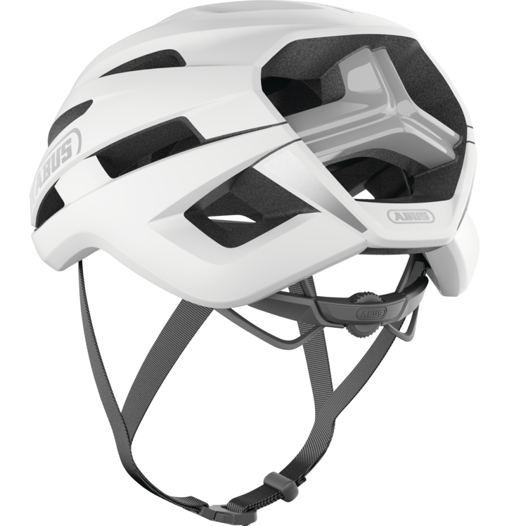 Capacete de estrada ABUS STORMCHASER POLAR Branco