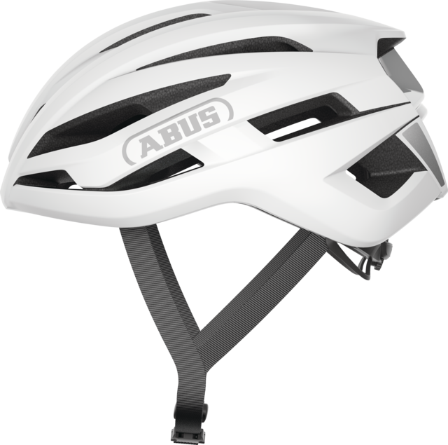 Capacete de estrada ABUS STORMCHASER ACE Polar Branco