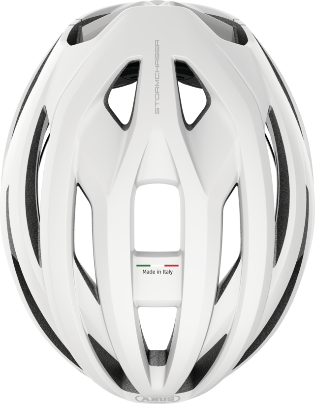 Capacete de estrada ABUS STORMCHASER ACE Polar Branco