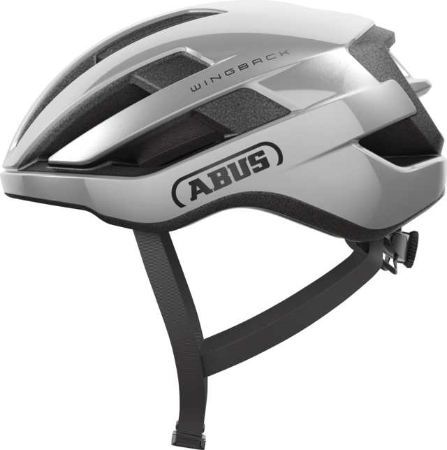 Capacete de estrada ABUS WINGBACK Prata