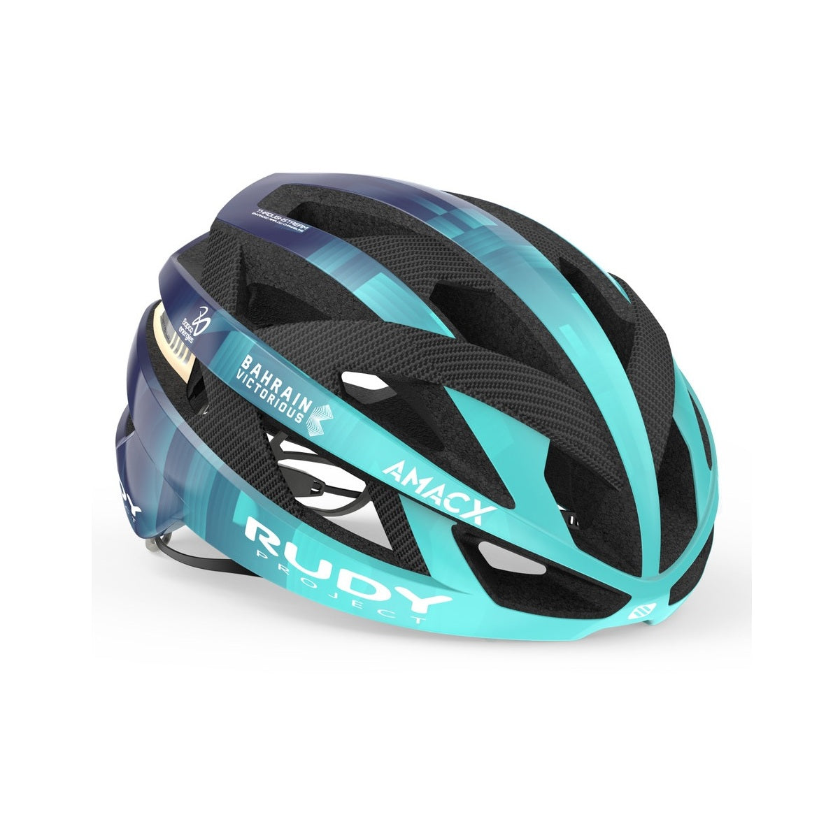 Capacete de Estrada RUDY PROJECT REBEL TEAM BAHRAIN VICTORIOUS Turquesa