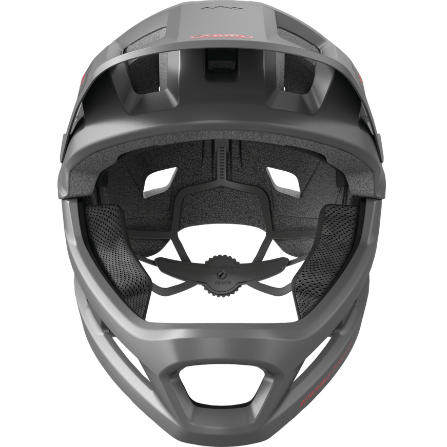 Capacete de BTT ABUS YOUDROP FF Júnior Cinzento