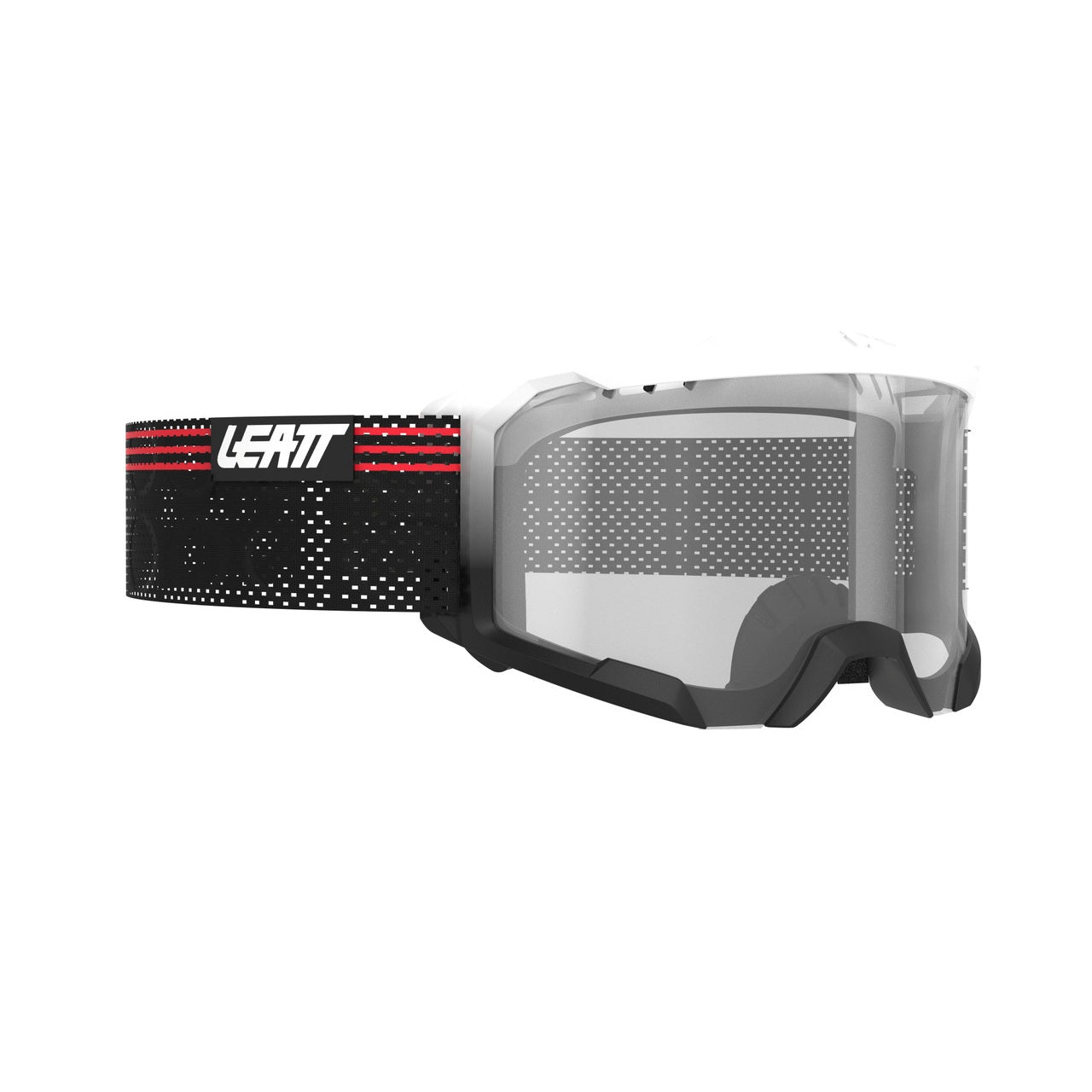 Masque LEATT VELOCITY 4.0 MTB X-FLOW Blanc/Gris Écran Iriz Argent 50 VLT