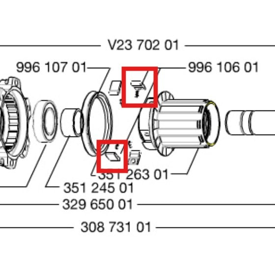KIT DE PAWLS MAVIC PARA ITS-4 (OU TS-2)