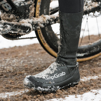 Cobre-sapatos GRIPGRAB AQUASHIELD WATERPROOF WINTER ROAD pretos