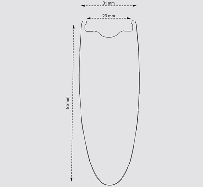 Par de Rodas SCOPE Artech 8.T Tubeless Ready (Centerlock) Branco
