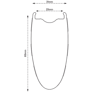 Par de Rodas SCOPE Artech 6 Tubeless Ready (Centerlock) Branco