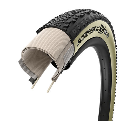 Pneu PIRELLI SCORPION RACE XC RH ProWall 29x2.40 Tubeless Ready Flexível Preto/Bege Retro