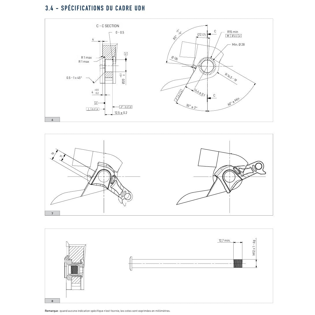 SUPORTE UDH CAMPAGNOLO PARA MONTAGEM DIRECTA 13