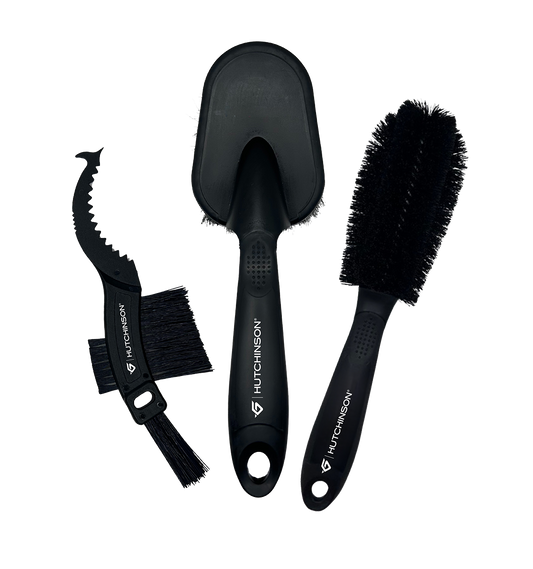 Conjunto de 3 Escovas HUTCHINSON BRUSH BIKE SET