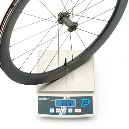 Par de Rodas SCOM AERO 50/62 Tubeless Ready (Center Lock)