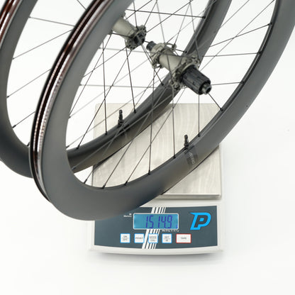 Par de Rodas SCOM AERO 50/62 Tubeless Ready (Center Lock)