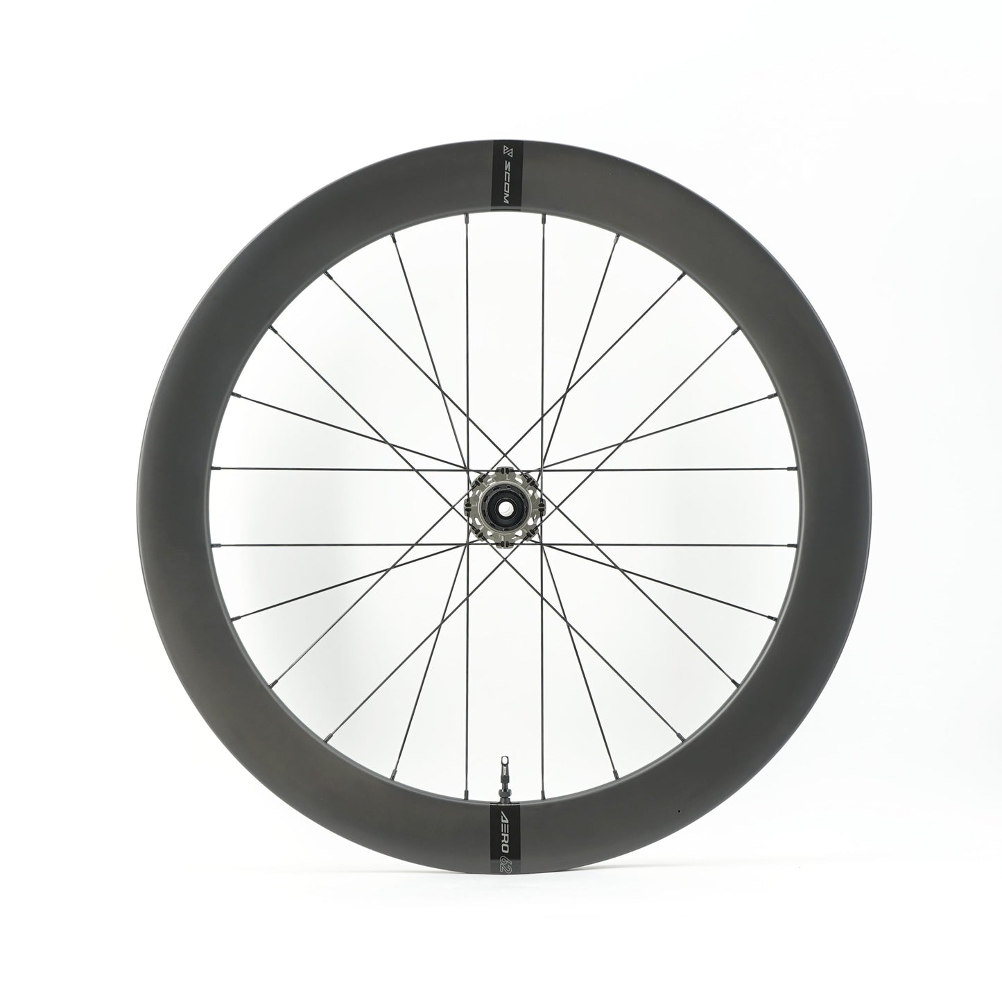 Par de rodas SCOM AERO 50-62 Tubeless Ready (Center Lock)
