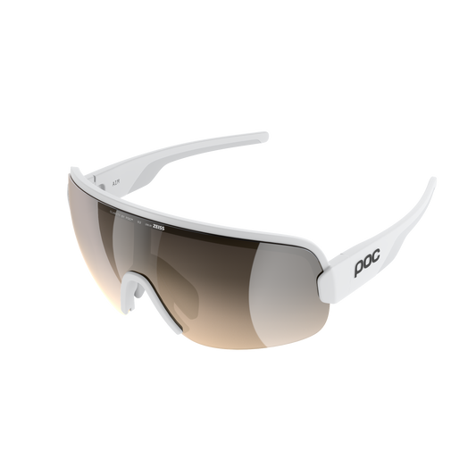 POC AIM Goggles White/Clarity Trail/Partly Sunny Silver