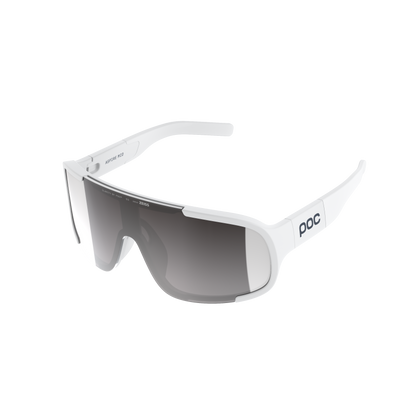 Óculos POC ASPIRE MID Branco Lente Clarity Road Sunny Silver