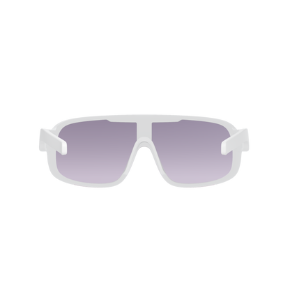 Óculos POC ASPIRE MID Branco Lente Clarity Road Sunny Silver