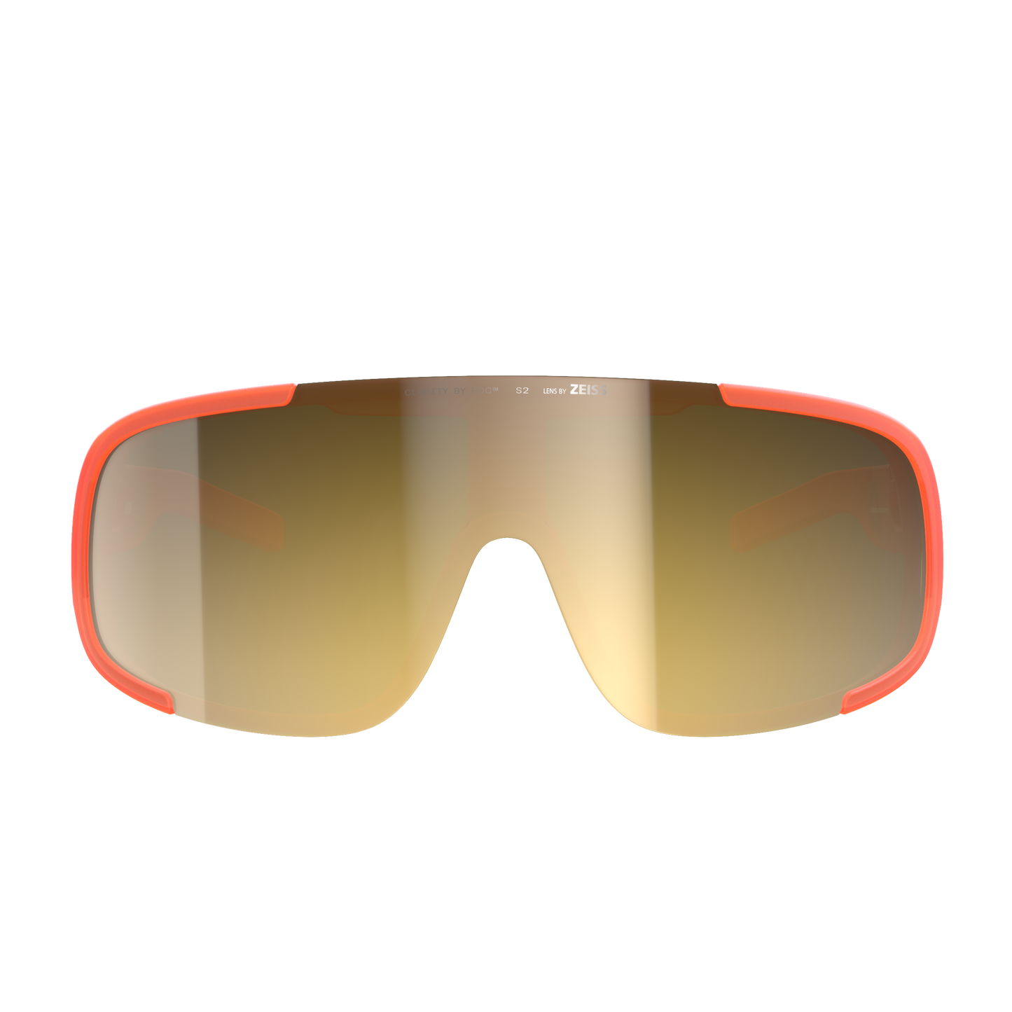 POC ASPIRE Translucent Fluorescent Orange/Clarity Road/Partly Sunny Gold Goggles