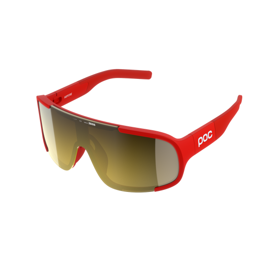 POC ASPIRE Glasses Red/Clarity Road/Partly Sunny Gold