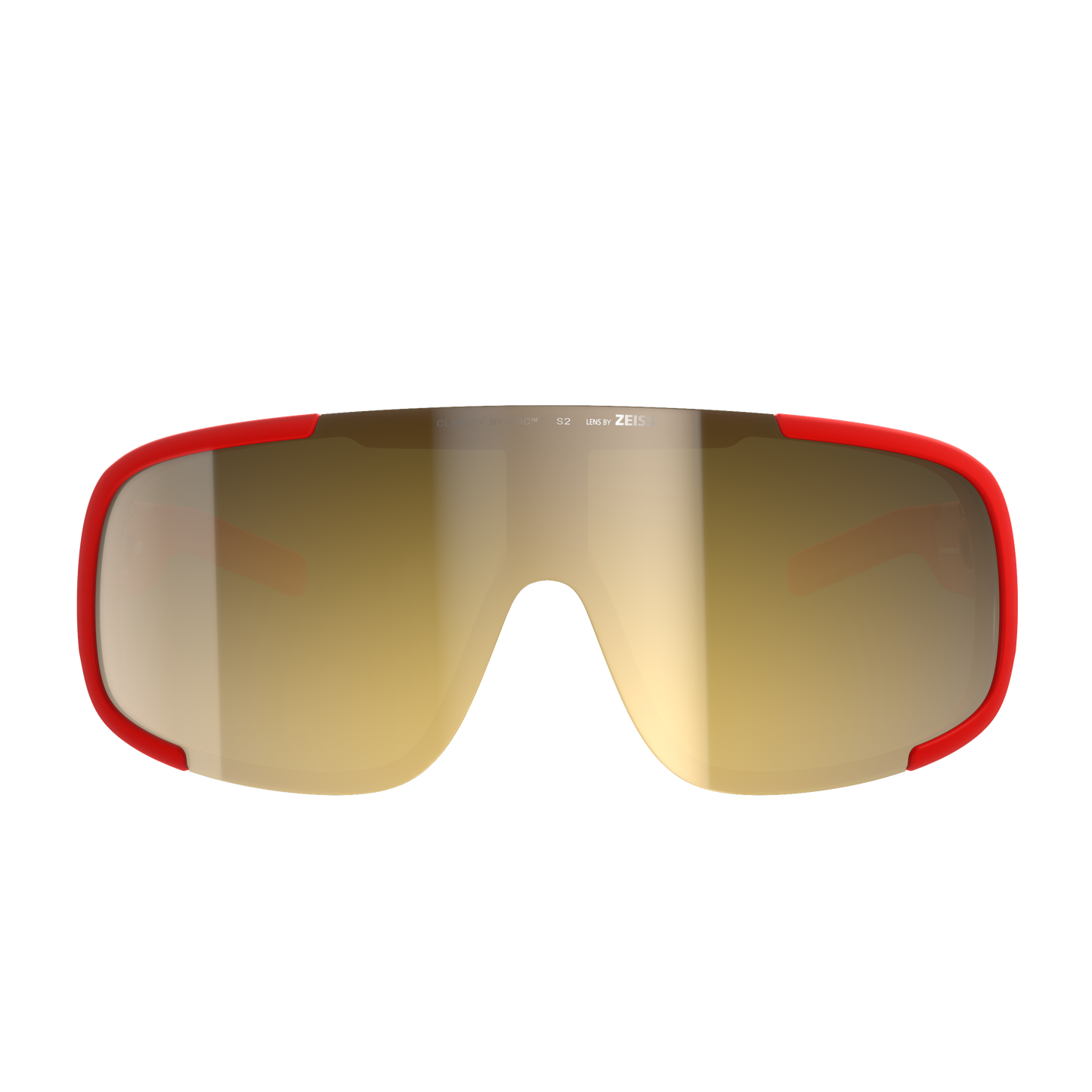 POC ASPIRE Glasses Red/Clarity Road/Partly Sunny Gold