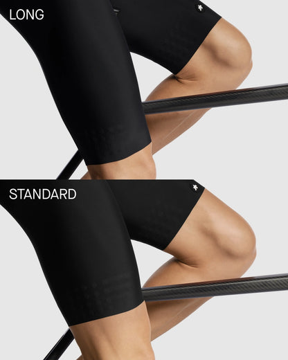 Calção Curto com Suspensórios ASSOS EQUIPE RS SCHTRADIVAR S11 Regular Preto