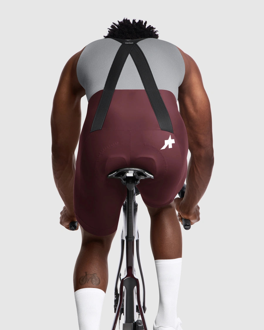 ASSOS MILLE GT S11 Burgundy Red Bib Tight