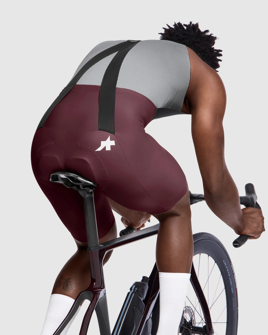 ASSOS MILLE GT S11 Burgundy Red Bib Tight