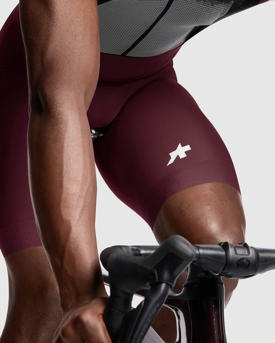 ASSOS MILLE GT S11 Burgundy Red Bib Tight
